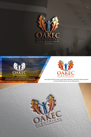 Logo Design by damian for Oaktec Electrical | Design: #19833369