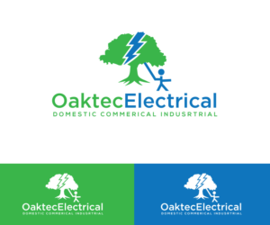 Logo Design by designmind78 for Oaktec Electrical | Design: #19837628
