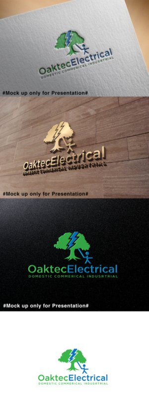Logo Design by designmind78 for Oaktec Electrical | Design: #19837629