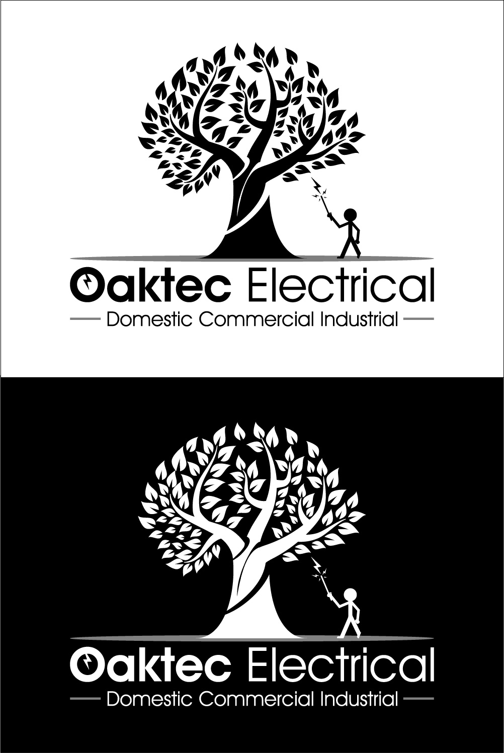 Diseño de Logo por Rzk para Oaktec Electrical | Diseño #19832625
