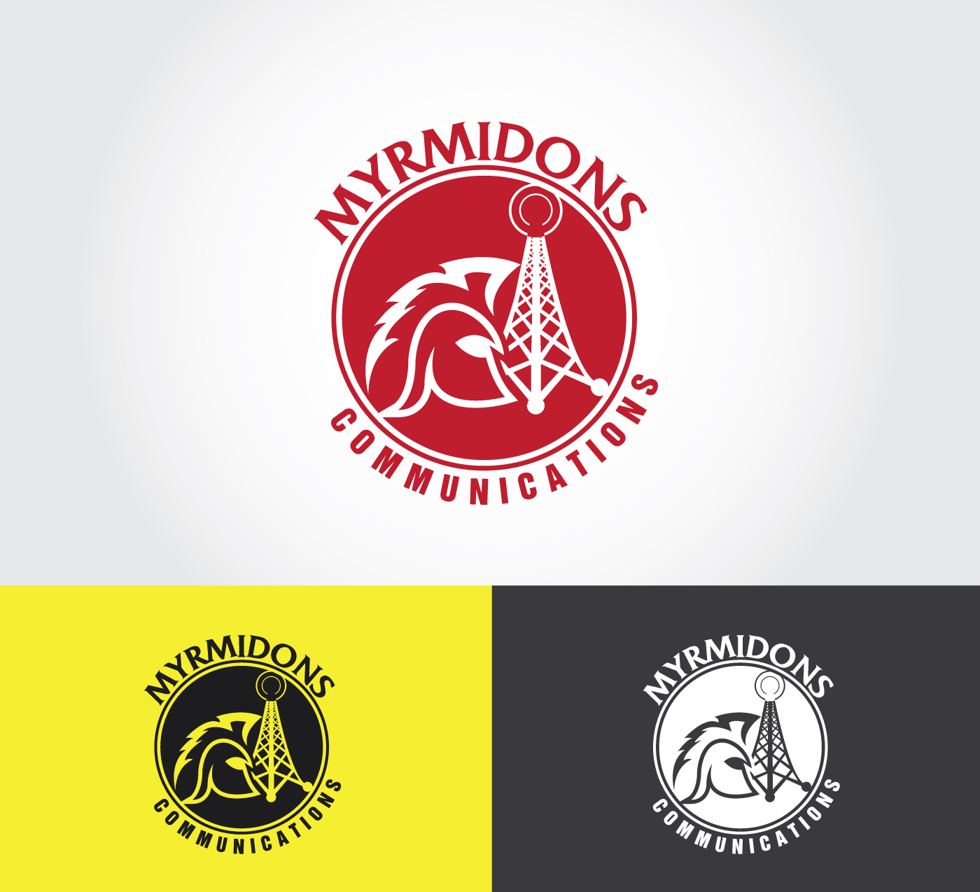 Logo Design by Fusionex Studio for Myrmidons Communications, LLC | Design #19813762