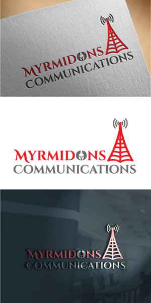 Logo Design by tea tea for Myrmidons Communications, LLC | Design: #19811542