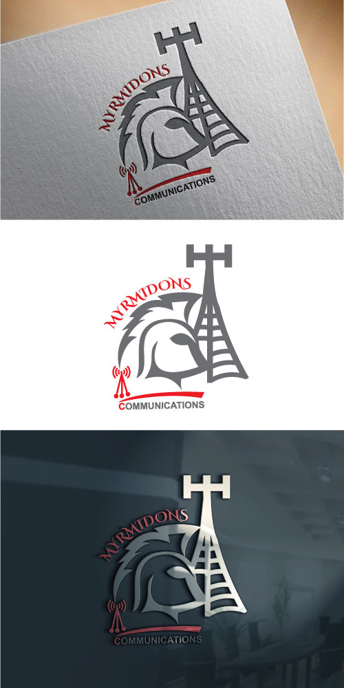 Logo Design by tea tea for Myrmidons Communications, LLC | Design #19811543