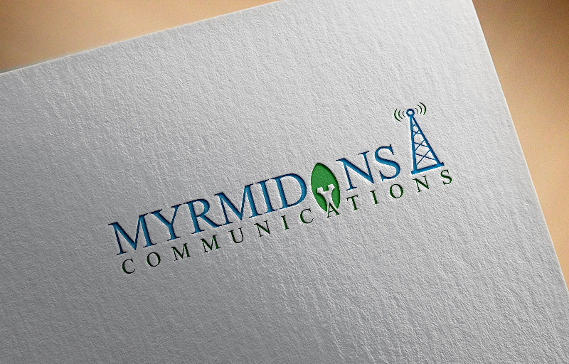 Logo Design by axel xhone 2 for Myrmidons Communications, LLC | Design #19820452