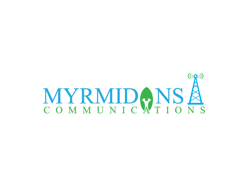 Logo Design by axel xhone 2 for Myrmidons Communications, LLC | Design #19820453