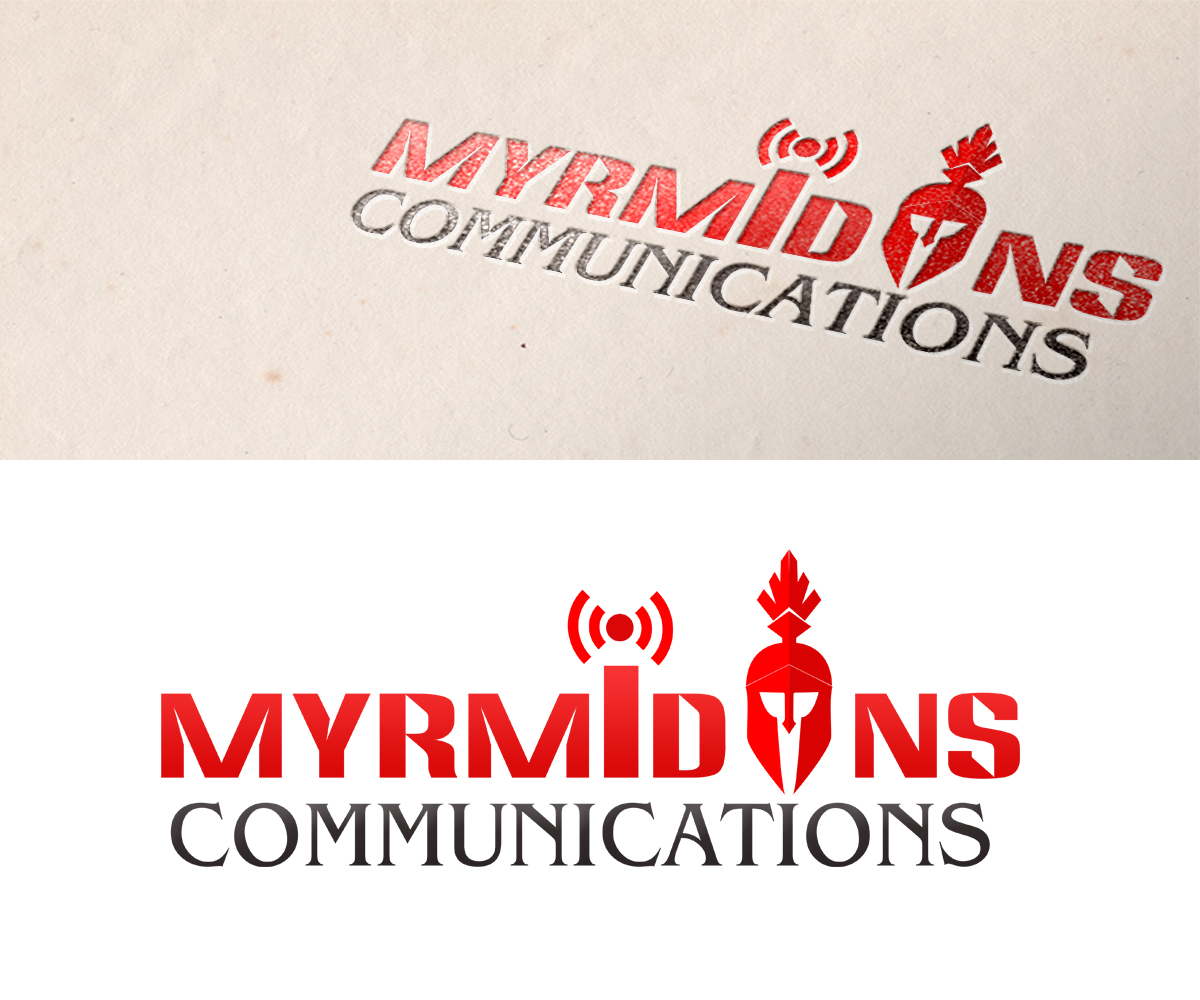 Logo Design by Silva 3 for Myrmidons Communications, LLC | Design #19813086