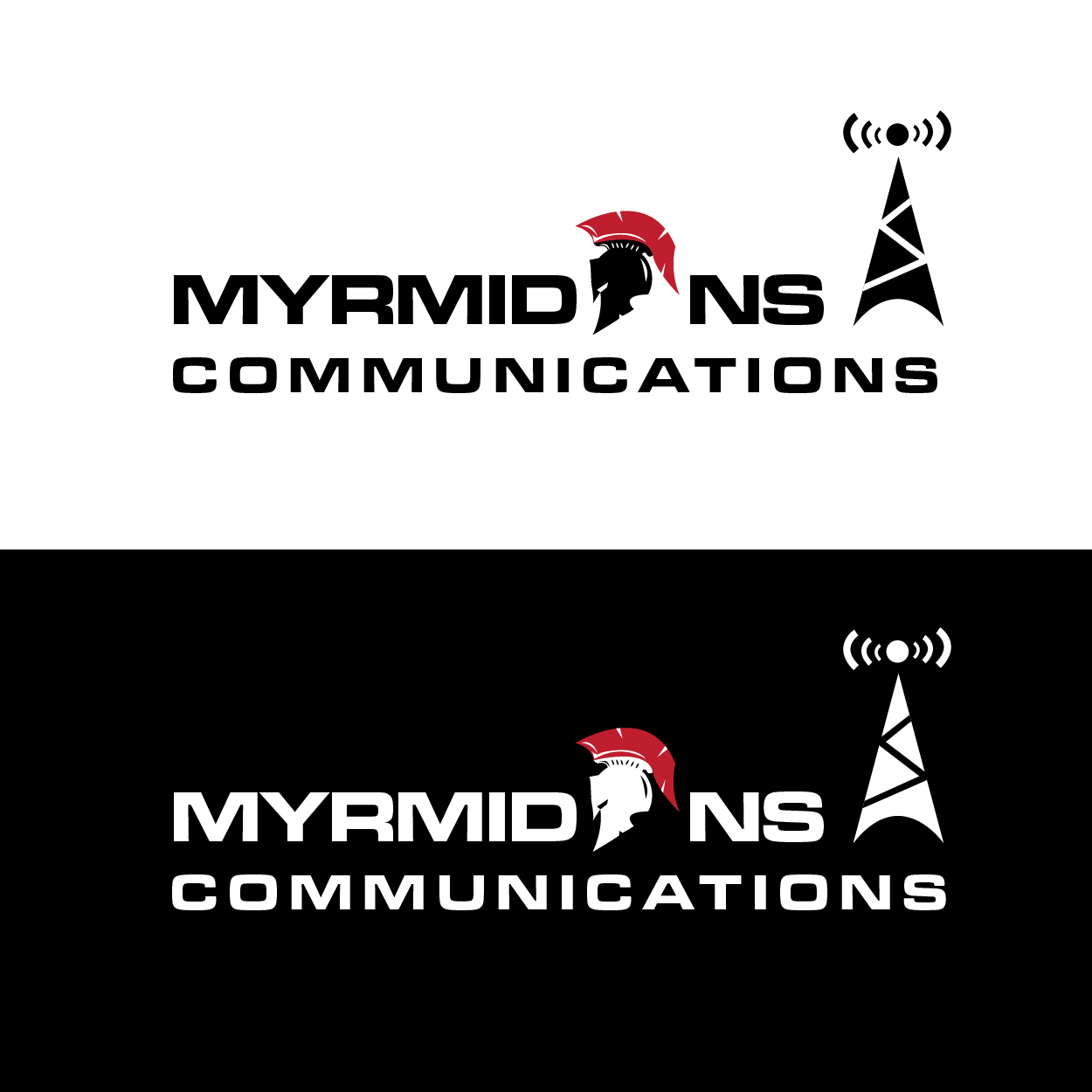 Logo Design by fauzan harun for Myrmidons Communications, LLC | Design #19816809
