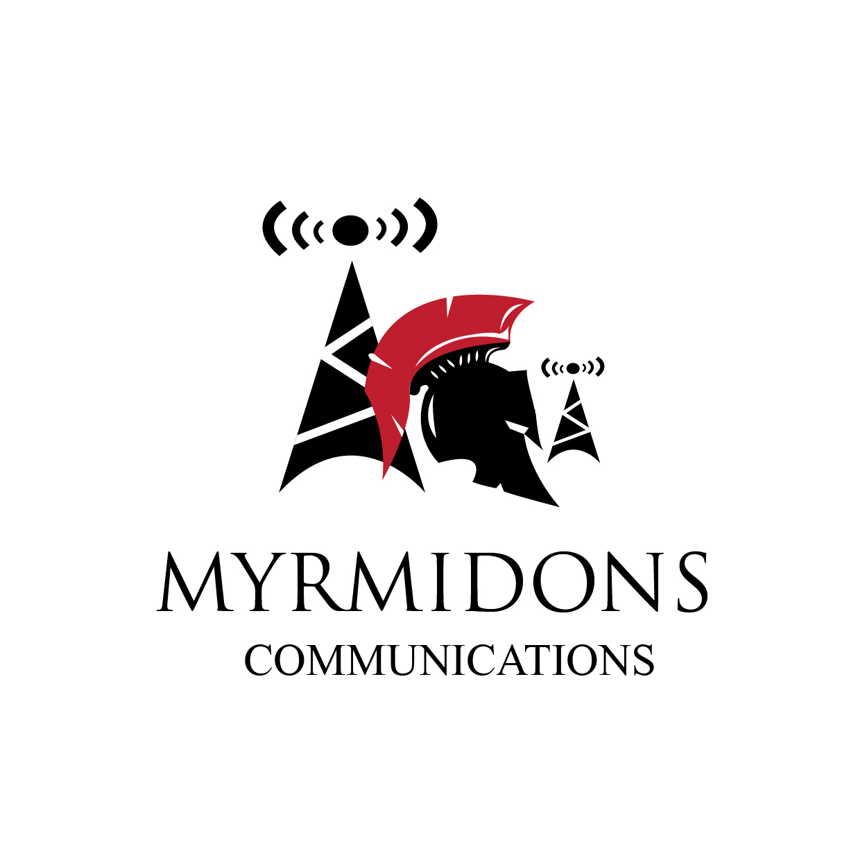 Logo Design by fauzan harun for Myrmidons Communications, LLC | Design #19817666