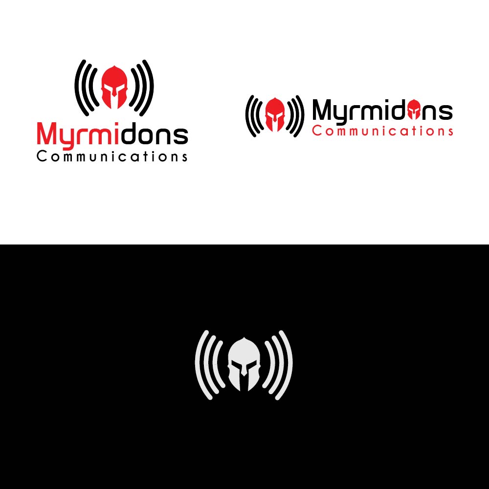 Logo-Design von Sumber Rejeki für Myrmidons Communications, LLC | Design #19813415