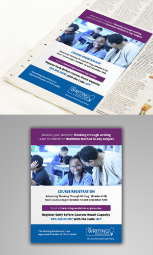 TWR Ad to drive teacher course enrollment | Advertisement Design by ecorokerz