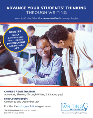 Design Publicitaire par mereum pour The Writing Revolution | Design : #19826343