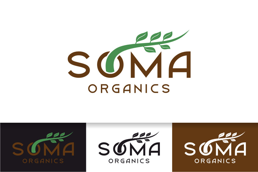 Logo Design by Atvento Graphics for Soma Organics | Design #700310