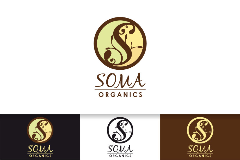 Logo Design by Atvento Graphics for Soma Organics | Design #703093