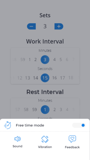 Interval Timer App | App Design by 5SD solutions