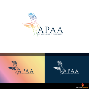 APAA Let your talent take flight! Auckland Performing Arts Academy (2018) Ltd. | Design de Logo par Graphic Bricks