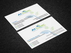 A1 Clinic business card design | Business Card Design by Pointless Pixels India