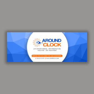 FB and Youtube banner design for HVAC company