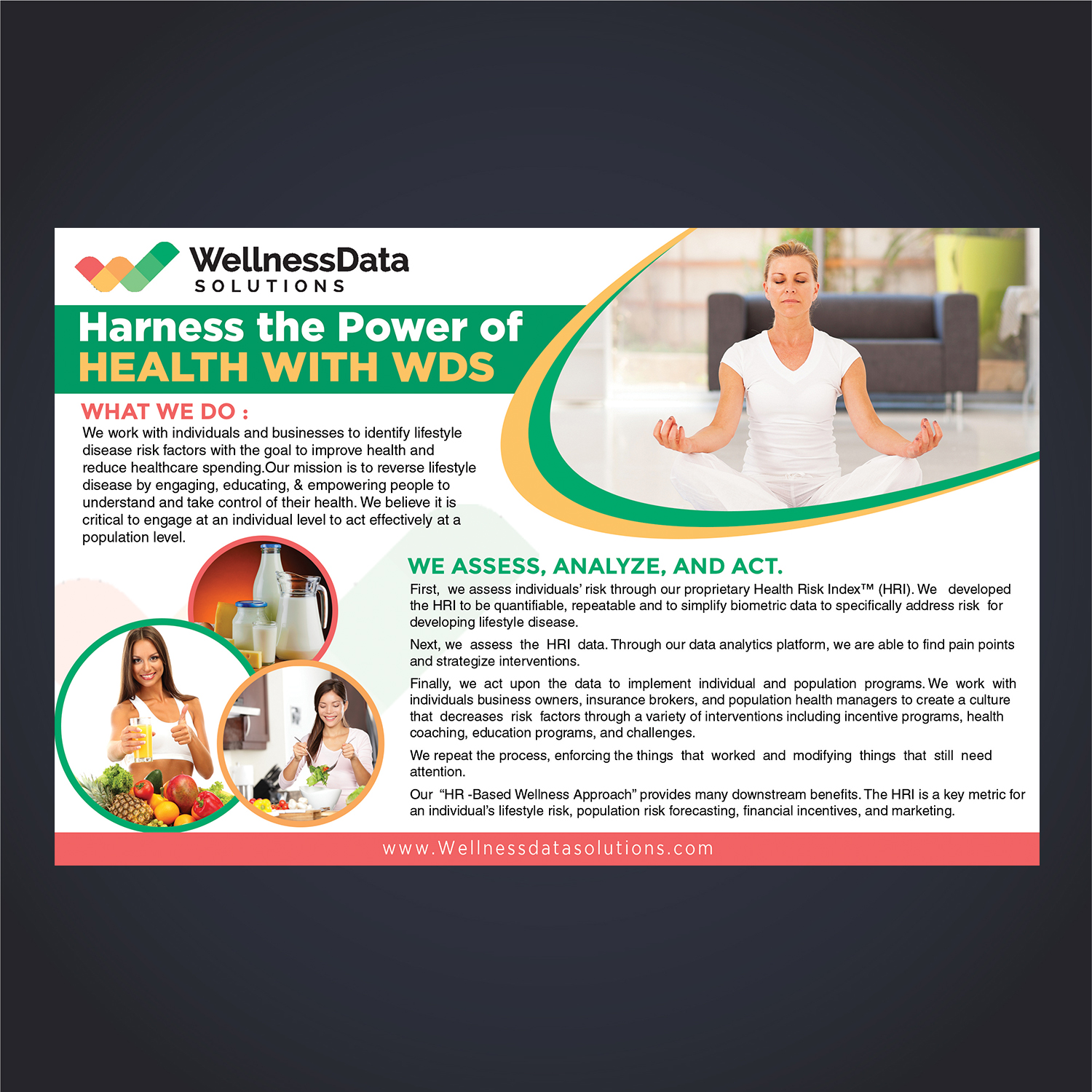 Advertisement Design by aspiremedia for Carrie Company Health Coaching | Design #19821123