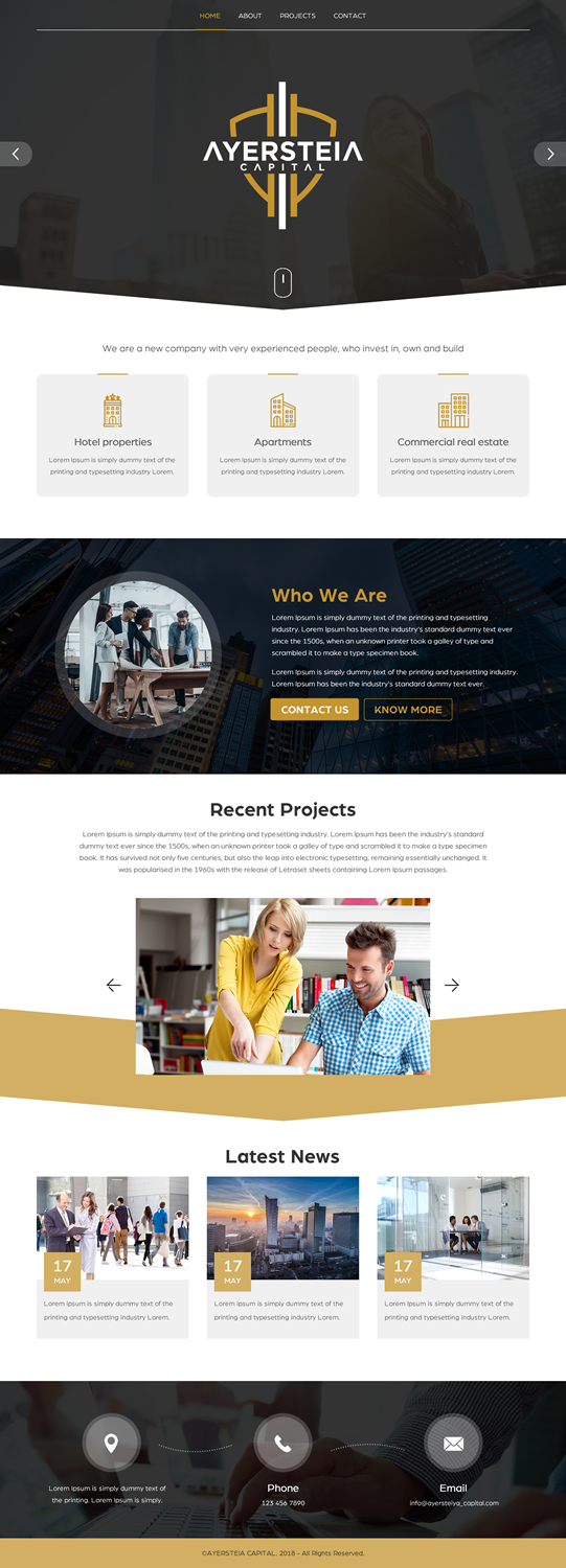 Web Design by rightway for Recreational Living, LLC | Design #19841034