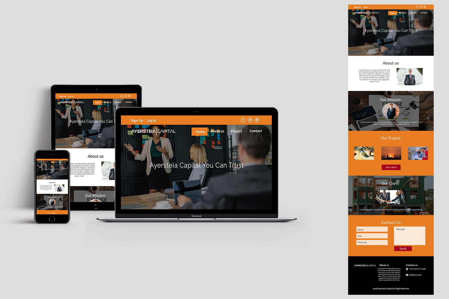 Web Design by RWDStudio for Recreational Living, LLC | Design #19830566