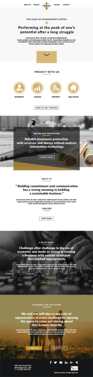 Web Design by Sancis7 for Recreational Living, LLC | Design: #19844444