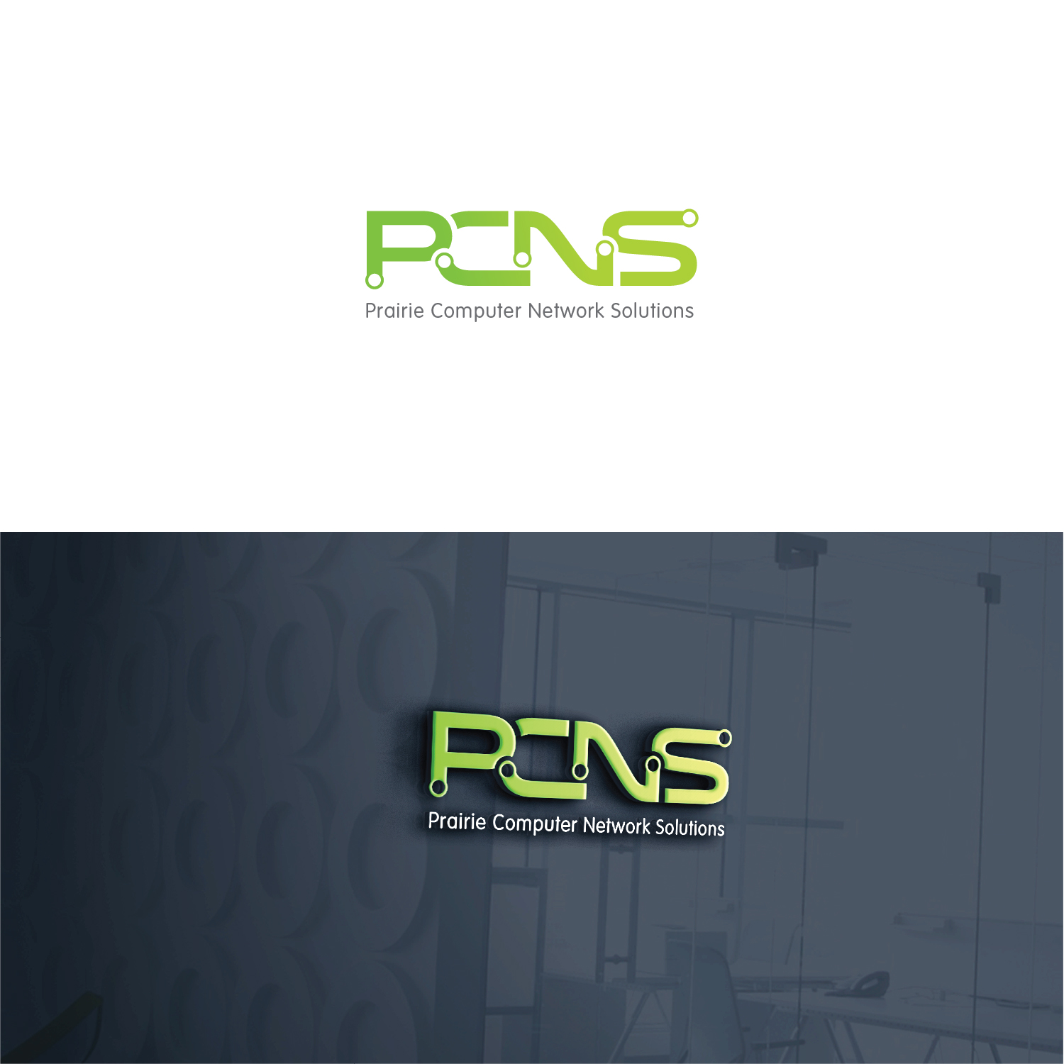Logo Design by Muhammad Imran 3 for Prairie Computer Network Solutions | Design #19835756