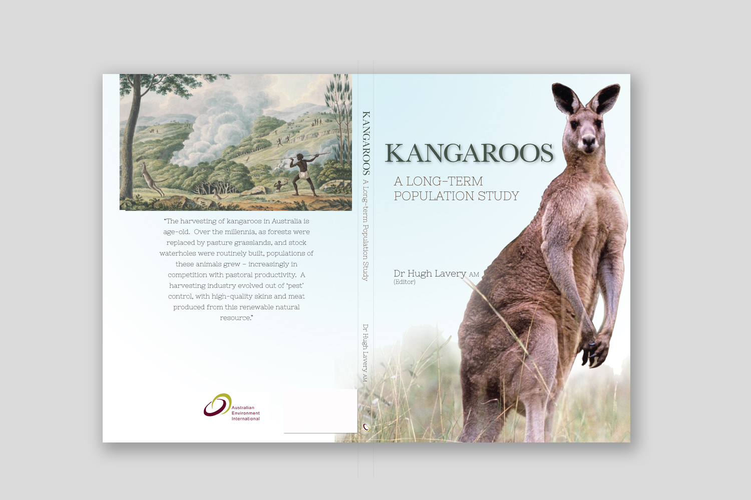 Diseño de portada de libro por karincita para Australian Environment International | Diseño #19938581