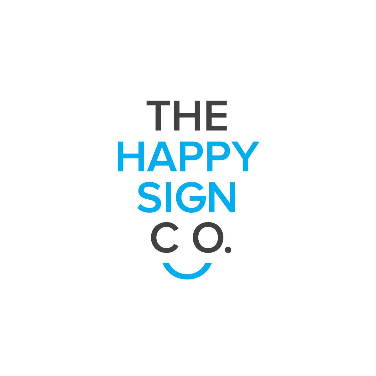 Logo Design by Elrich for The Happy Sign Co | Design #19824238