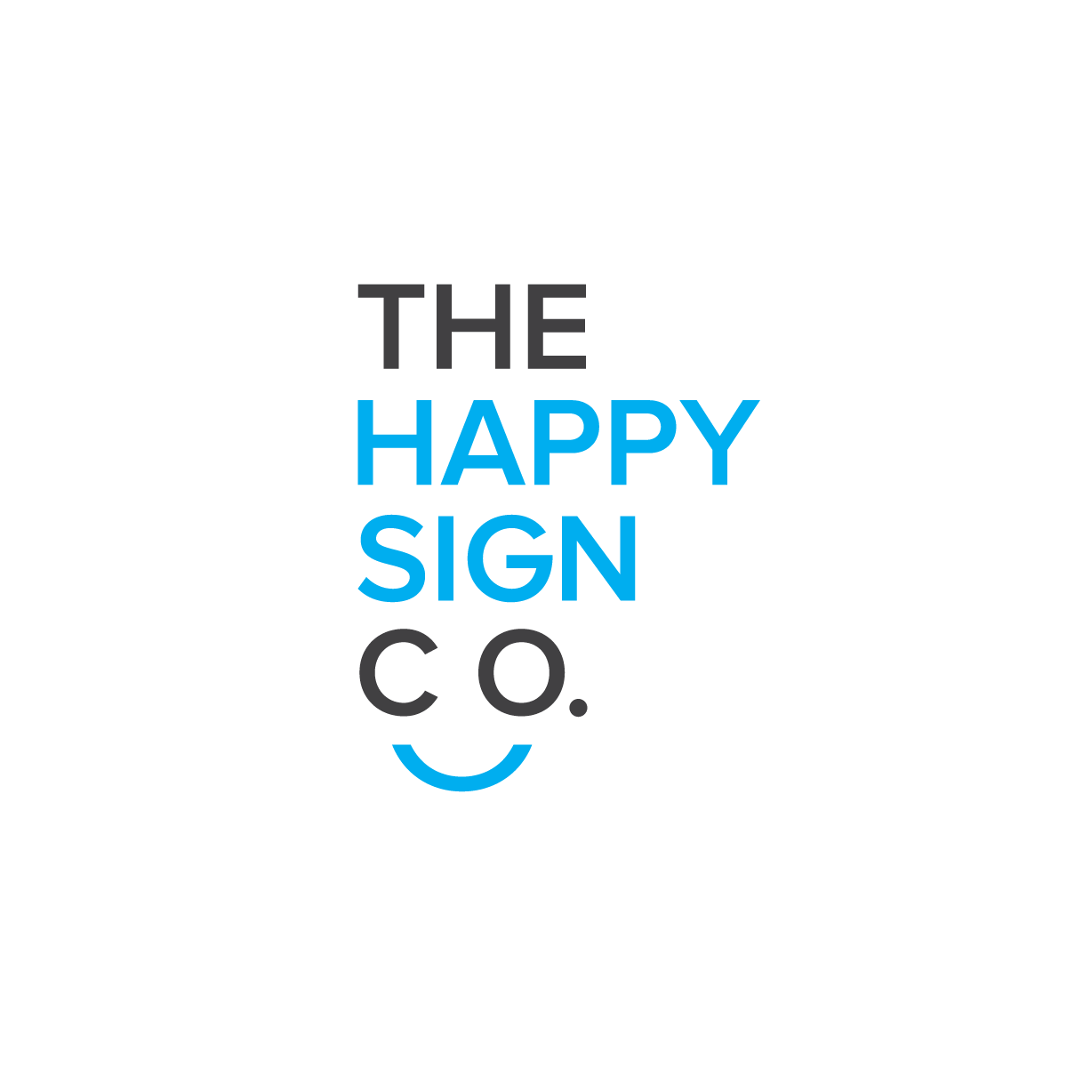 Logo Design by Elrich for The Happy Sign Co | Design #19830385