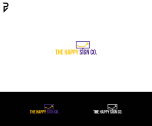 Logo Design by poisonvectors for The Happy Sign Co | Design #19819894