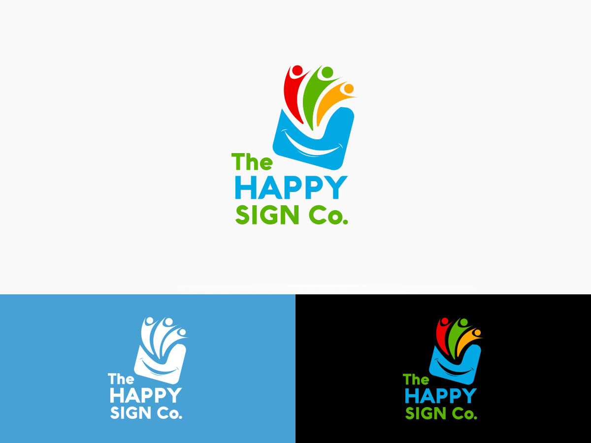 Logo-Design von ArtFury für The Happy Sign Co | Design: #19822545