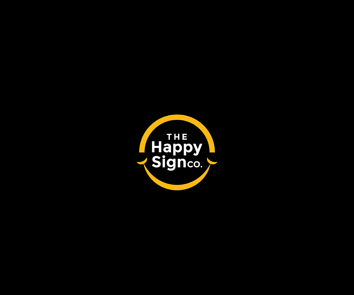 Logo Design by saulogchito for The Happy Sign Co | Design #19839160