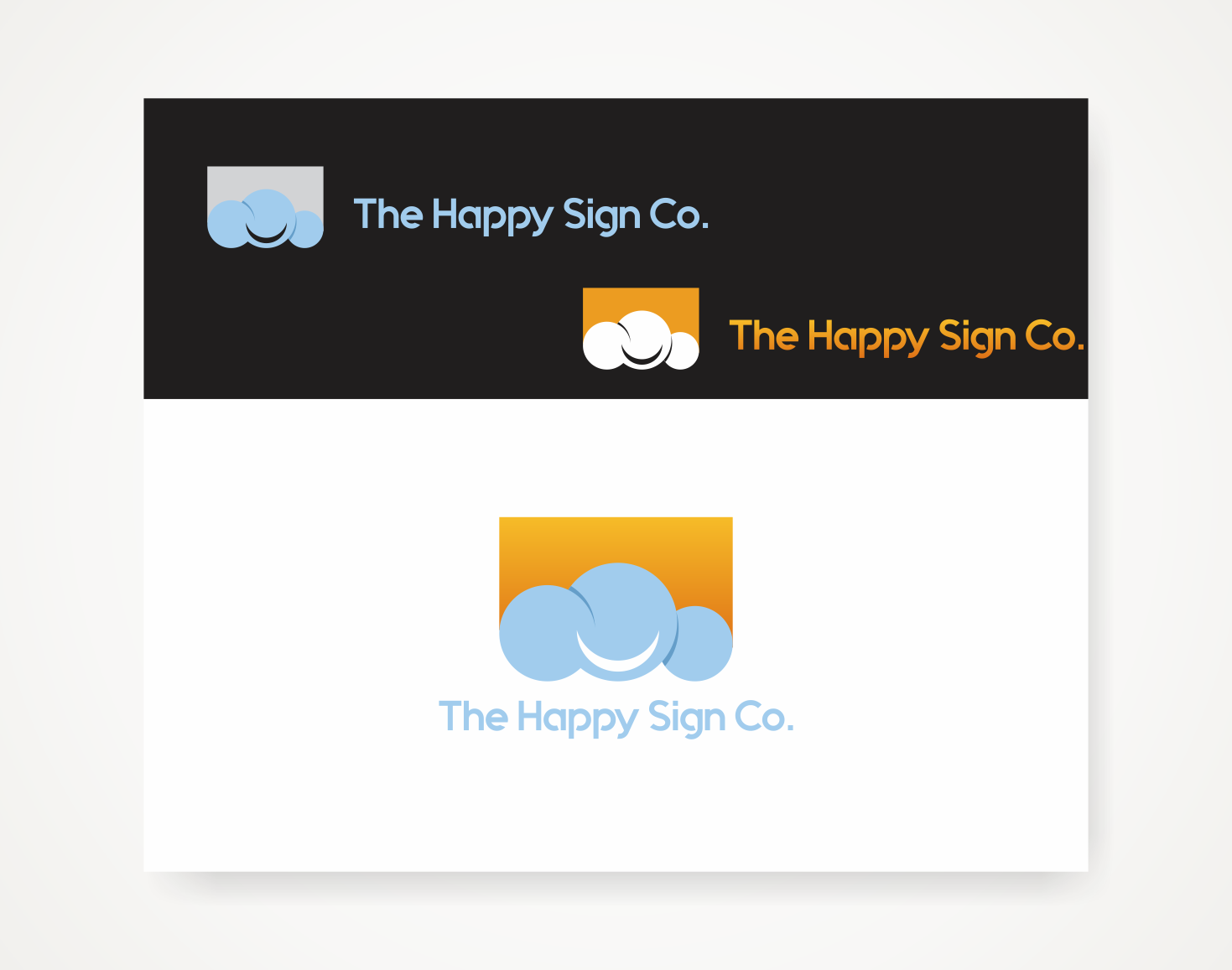 Logo Design by Savana for The Happy Sign Co | Design #19839467