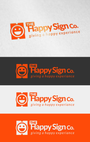 Logo-Design von bojboga für The Happy Sign Co | Design: #19907743