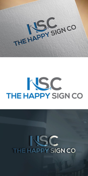 Logo Design by tea tea for The Happy Sign Co | Design: #19828173