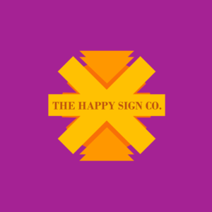 Logo Design by agmagirl designs for The Happy Sign Co | Design #19835563