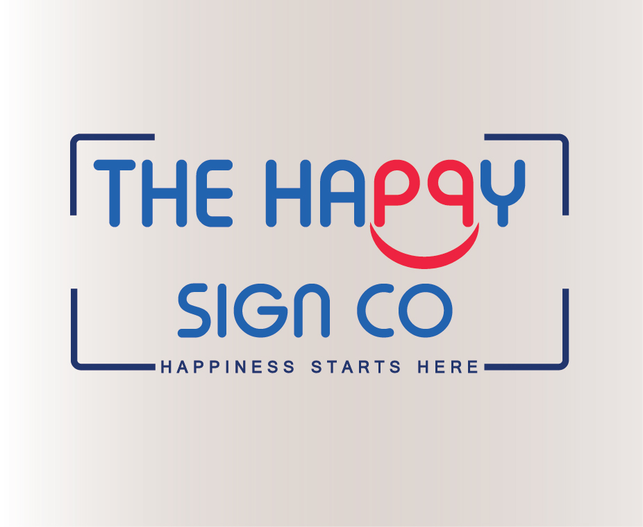 Logo Design by Dades design for The Happy Sign Co | Design #19873767