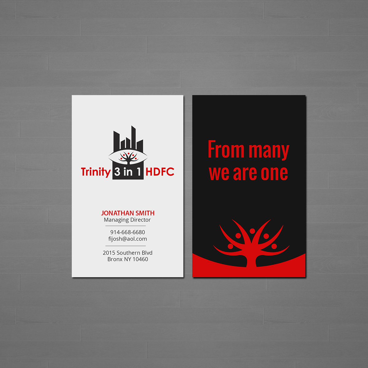Business Card Design by Creations Box 2015 for jp management | Design #19820659