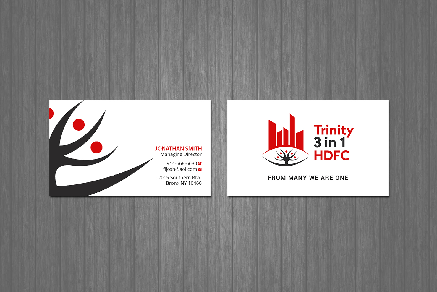 Business Card Design by Creations Box 2015 for jp management | Design #19820692