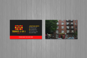Business Card Design by Creations Box 2015 for jp management | Design: #19949253