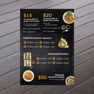 Diseño de Póster por debdesign para Pho and Go Pty Ltd | Diseño: #19815680