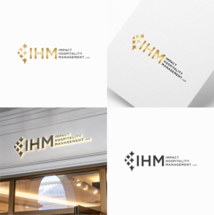 Impact Hospitality Management, LLC or initials  | Logo-Design von Grazdavoda