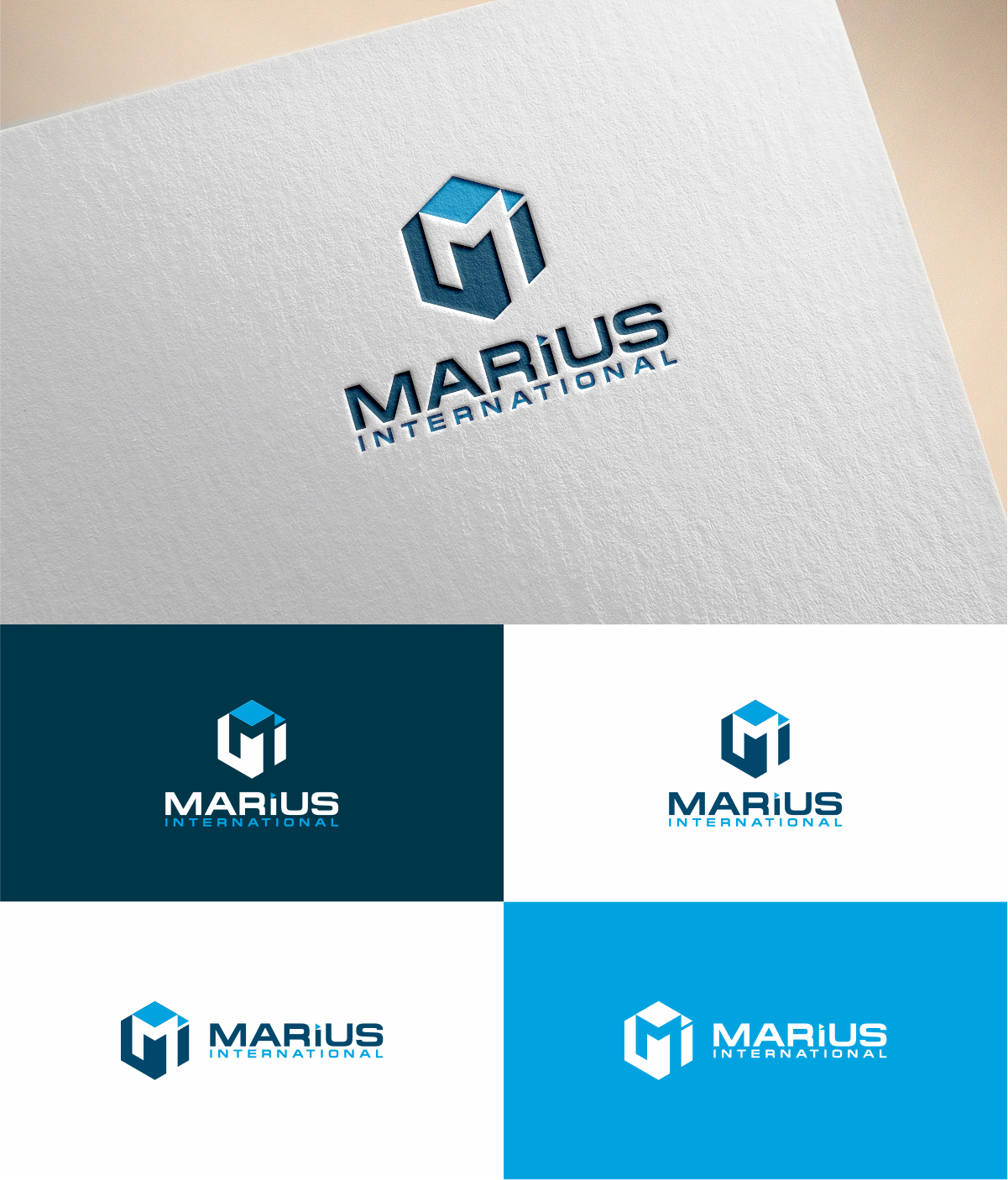 Design de Logo par MKR pour Marius International Pte. Ltd. | Design #19827345