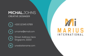 Diseño de Logo por Trisha Akter para Marius International Pte. Ltd. | Diseño: #19864344