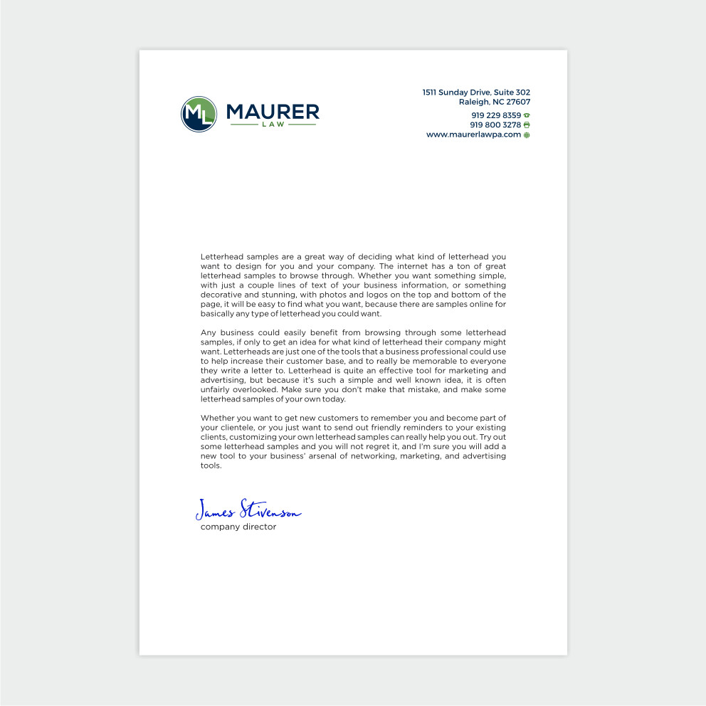 Schreibwaren-Design von Atvento Graphics für dieses Projekt | Design #19820287