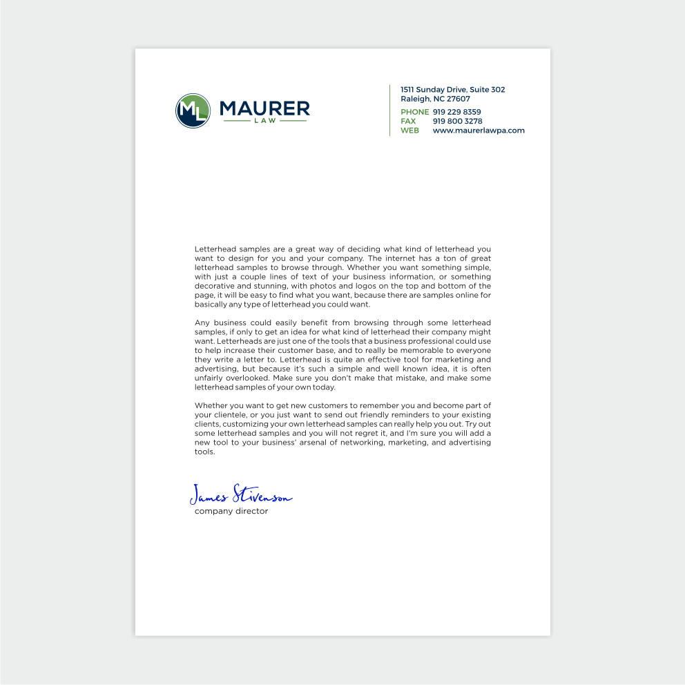 Schreibwaren-Design von Atvento Graphics für dieses Projekt | Design #19820288