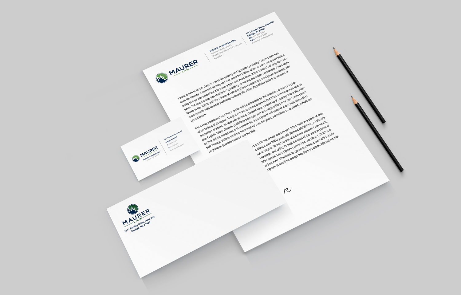 Stationery Design by Petter Goms for this project | Design #19826243