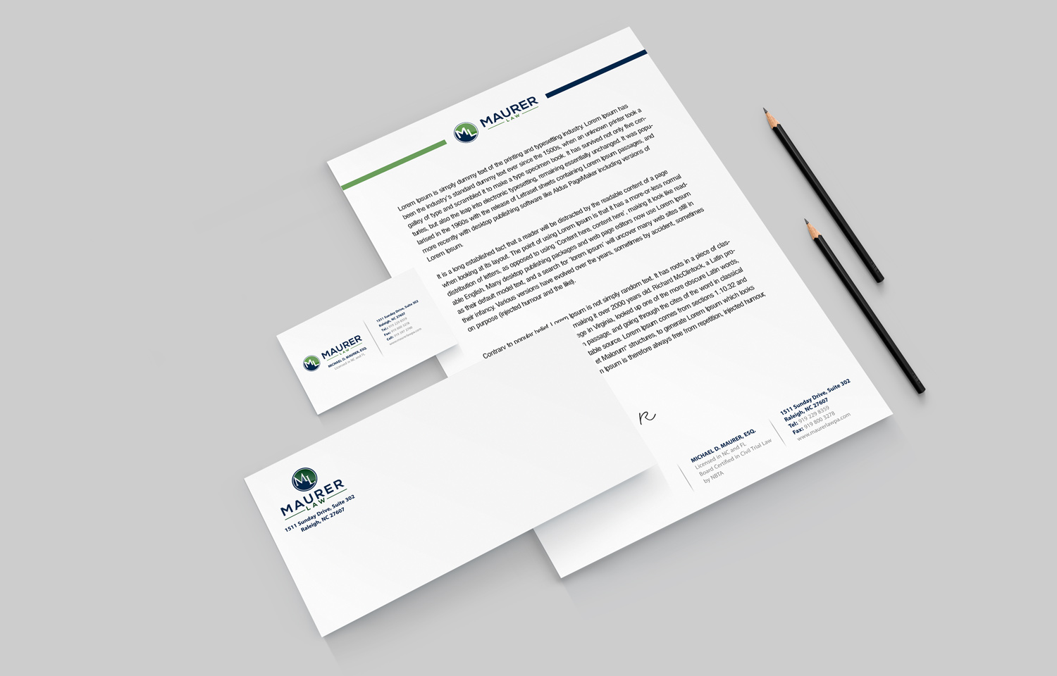 Stationery Design by Petter Goms for this project | Design #19826421