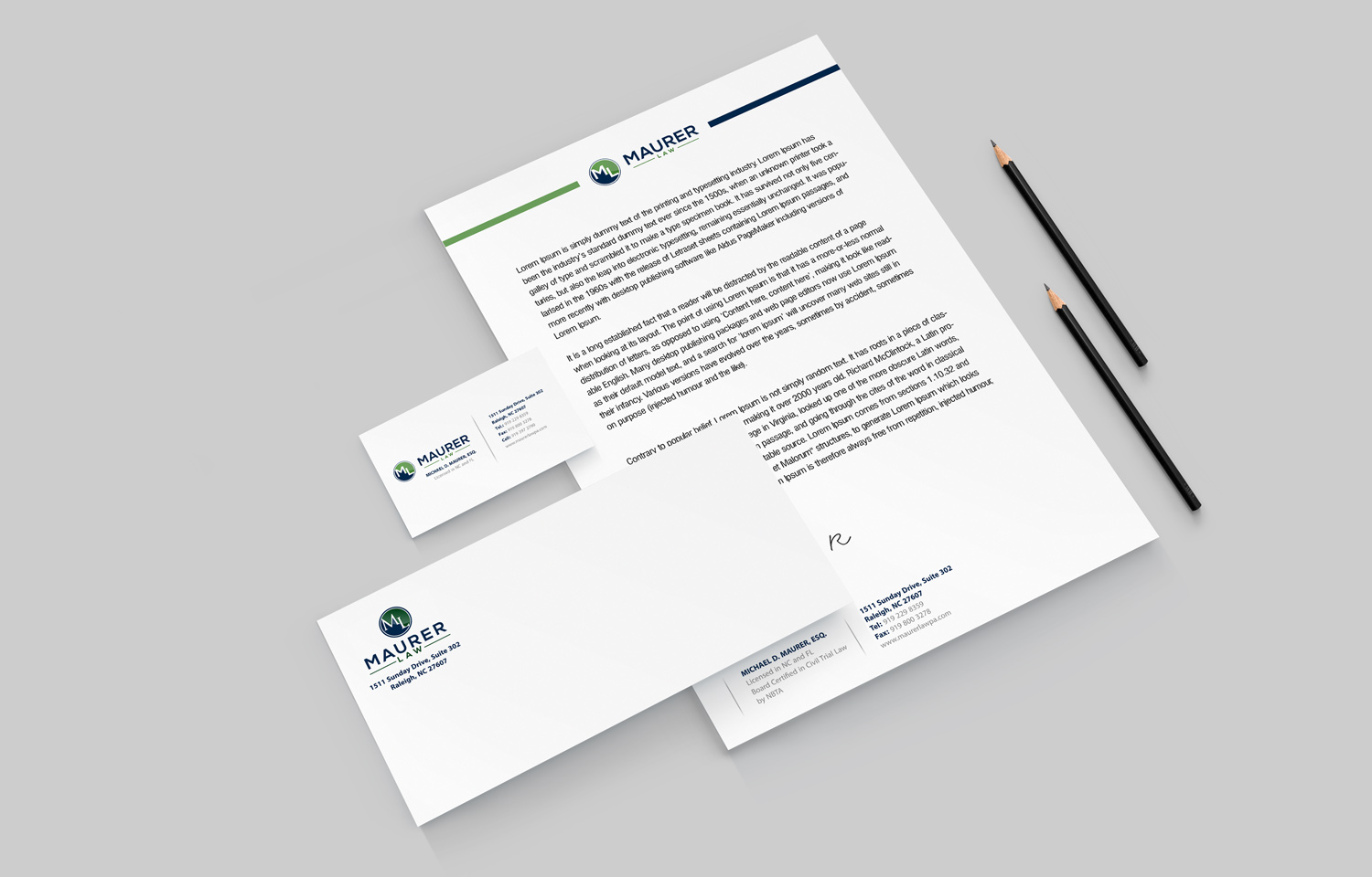 Stationery Design by Petter Goms for this project | Design #19826422