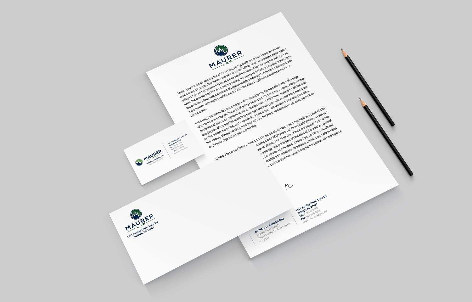 Stationery Design by Petter Goms for this project | Design #19826488